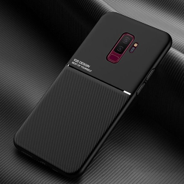 

for samsung galaxy s9 classic tilt strip grain magnetic shockproof pc tpu case