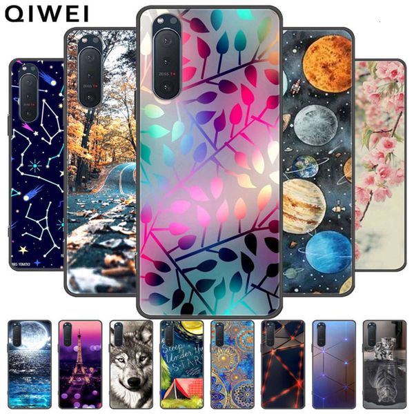 

rfbgsony xperia 5 ii soft silicon sheath, sony xperia 5 ii, xperia 5 ii, 6.1 mobile phone 2020 inch back shellzasw