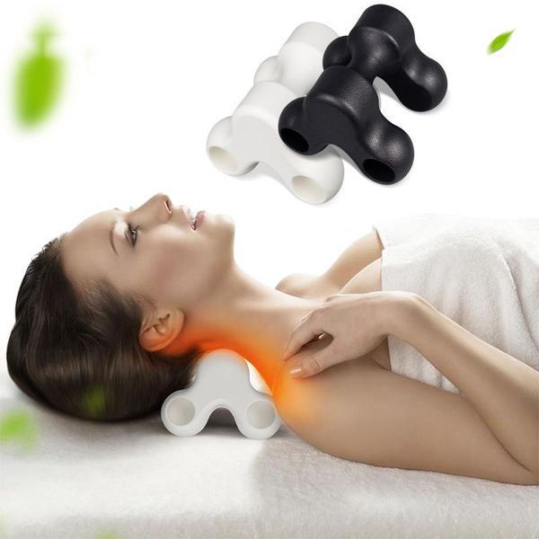 

bone massage cervical traction massager cervical spine wrist shoulder points pillow health care