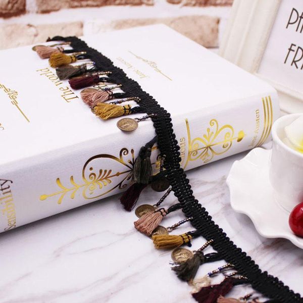 

10yards lot ribbon tassel lace diy accessories lace tassels trimming fringes for home furnish sewing clothes curtains decoration h bbyfnh