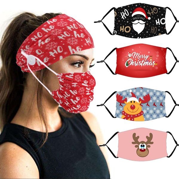 

merry christmas gift head band hair accessories soft yoga sport elastic hairband decorations new year