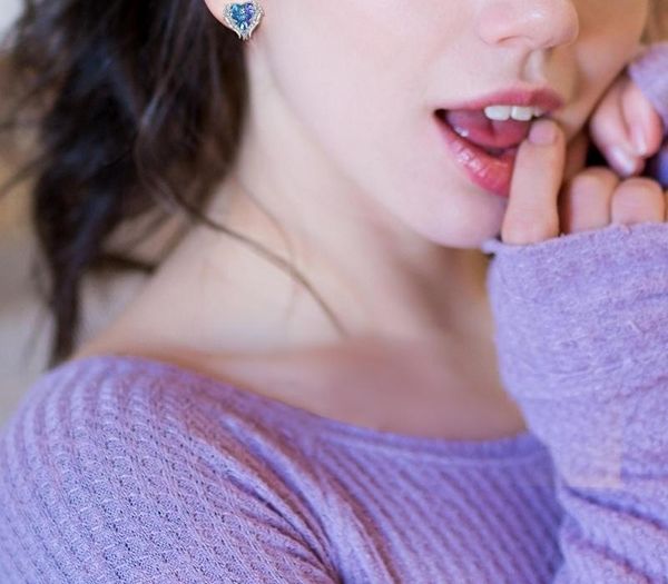 

cde stud embellished with crystals from swarovski women angel wing heart earrings fashion ear jewellery11, Golden;silver