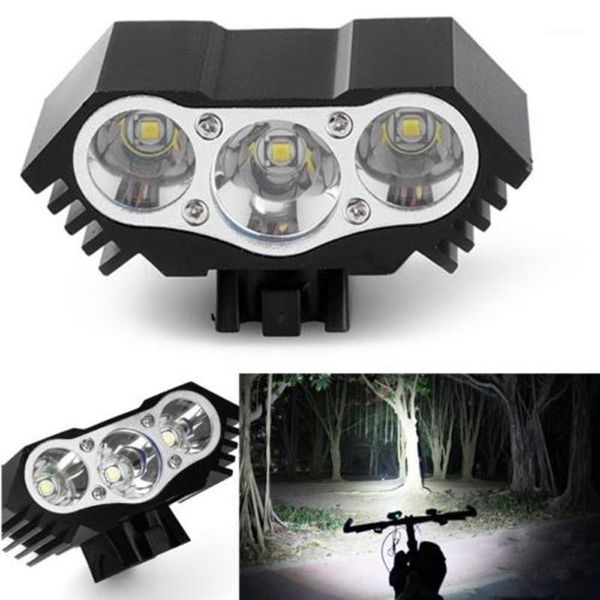 

bike lights 7500 lumen 3x t6 led zoom mini torch cycling mtb road front head bicycle with mount1