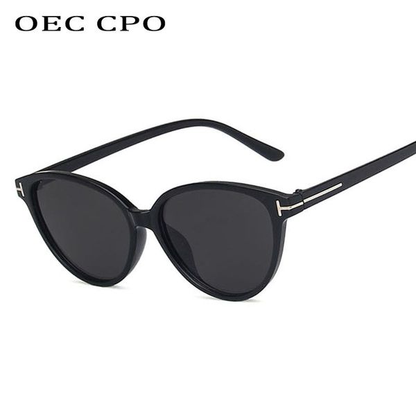 

sunglasses cat eye retro fashion women brand designer black brown sun glasses female uv400 oculos, White;black