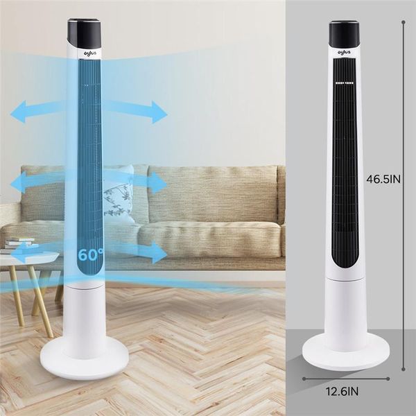 

tower fan oscillating with remote control for home office fan leafless tower fan cooling 3 speed 3 modes wind timing air cooler w35413485