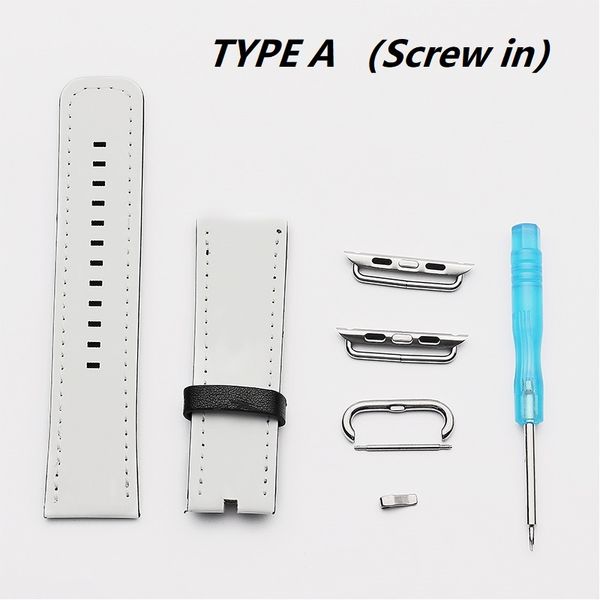 

blank sublimation pu leather band for iwatch band 42mm 38mm men women replacement strap bracelet for apple watch 1/2/3/4/5