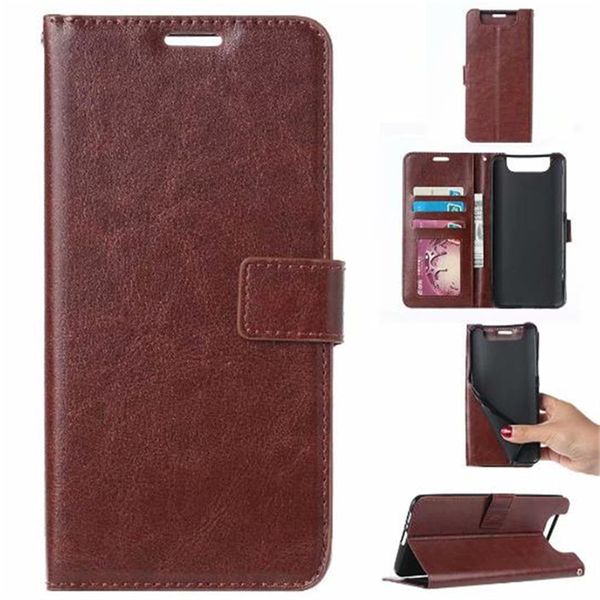 Leder Brieftasche Hüllen für Samsung S22 Ultra Galaxy S22 Plus A22 4G 5G A13 A33 A53 Retro Vintage Crazy Horse Flip Cover ID Kartensteckplatz Rahmenhalter Ständer Kicskstand Tasche