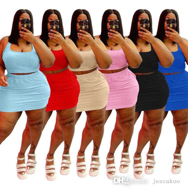 

women tracksuit outfits 2022 summer shorts suit designer fashion large women's sports leisure two piece sets u neck sleeveless vest plu, White