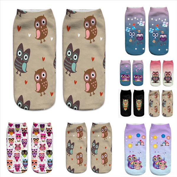 

ttasr small trend black owl simple animal print letter winter daisy korean autumn and fashion nmd city sock men's and