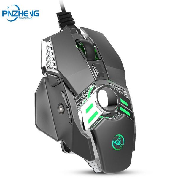 

gaming mouse gamer integrated алюминиевый сплав сплавивый металлический пол дизайн проводная игровая мышь для компьютерного ноутбука настоль