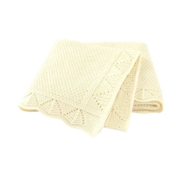 

baby blankets knitted newborns bebes swaddle wrap blankets 100*80cm infantil boys girls stroller bedding covers quilts y201009