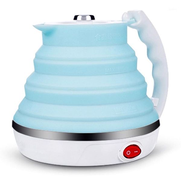 

ultrathin upgraded grade silicone travel foldable electric kettle boil dry protection portable with dual voltage and separa1