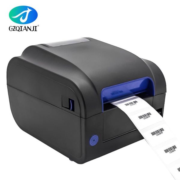 

80mm thermal label sticker printer 1d 2d qr barcodes printer with ethernet usb sticker paper machine 3 inch price label
