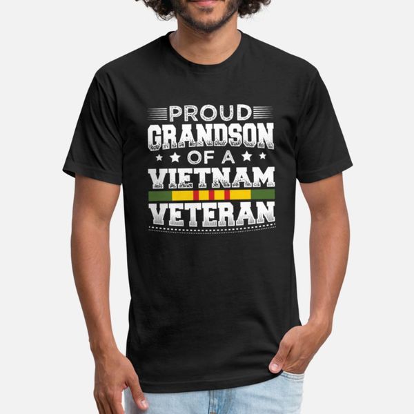 

patriotic grandson of a vietnam veteran army gift designers graphic t shirt diy unique slim fit tracksuit hoodie sweatshirt