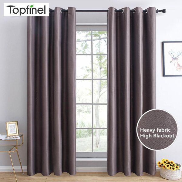 

curtain & drapes inel modern blackout curtains for bedroom living room window treatment blinds decoration high shading finished drapes1