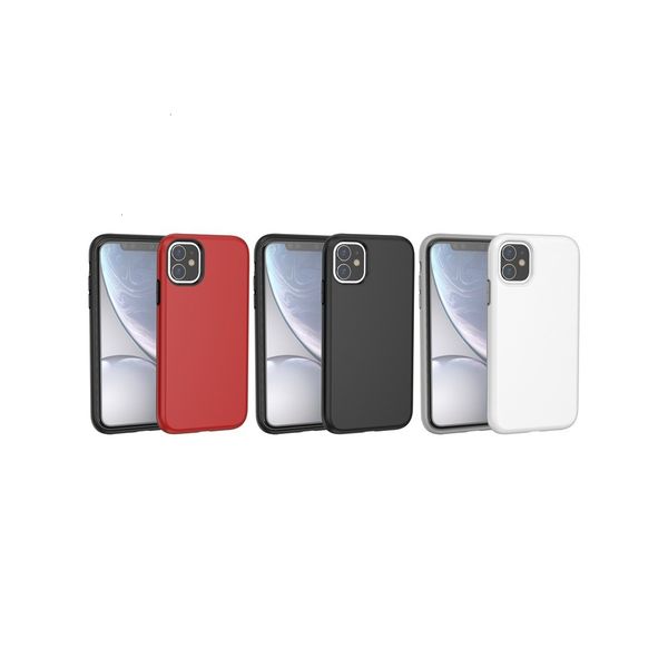 

qasuitable for vip 11 12 pro max terminator solid color rubber oil mobile phone caselk