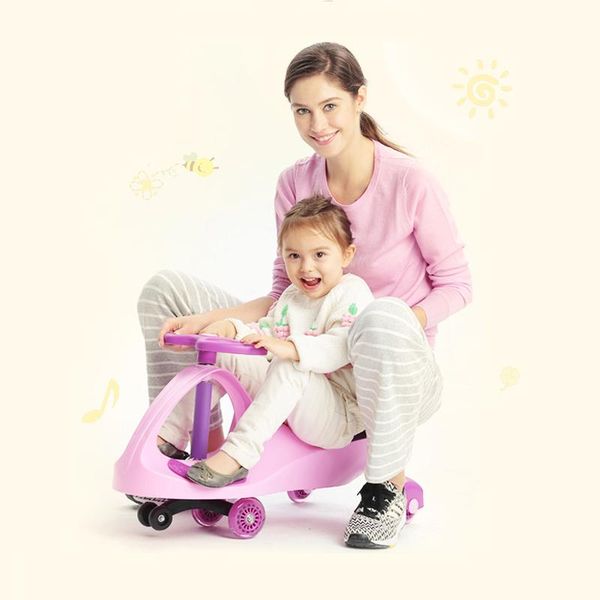 

ride on toy-blue/pink/green new pp children ride on plasma car / kids twist car / baby swing