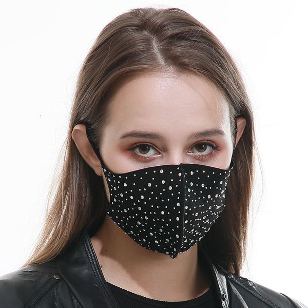 

cotton outdoor black mask dust and sunscreen washable summer 5 ptc3s
