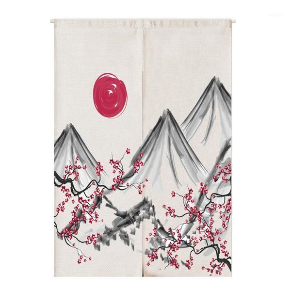 

japanese curtain living room partition curtain half bedroom bathroom kitchen feng shui door noren1