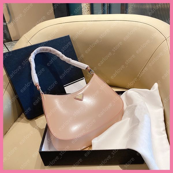 

women luxurys designers bags tote bag patent leather designers womens handbags purses shoulder bag with box 210116v