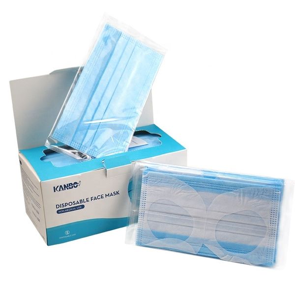 

mask high face quality with confortatble disposable earloop e fob-shenzhen civilian face mask