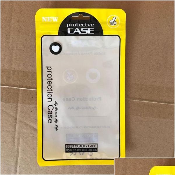

1000pcs 12*21cm 7 colors plastic cell phone case bags mobile phone shell packaging zipper pack for iphone 11 jllmje sport77777