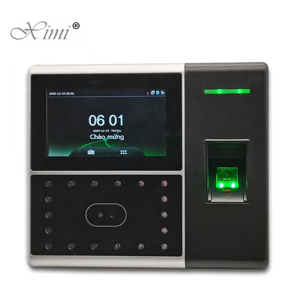 

iface 302 face+fingerprint time attendance and access control system tcp/ip biometric facial time recorder timeclock.