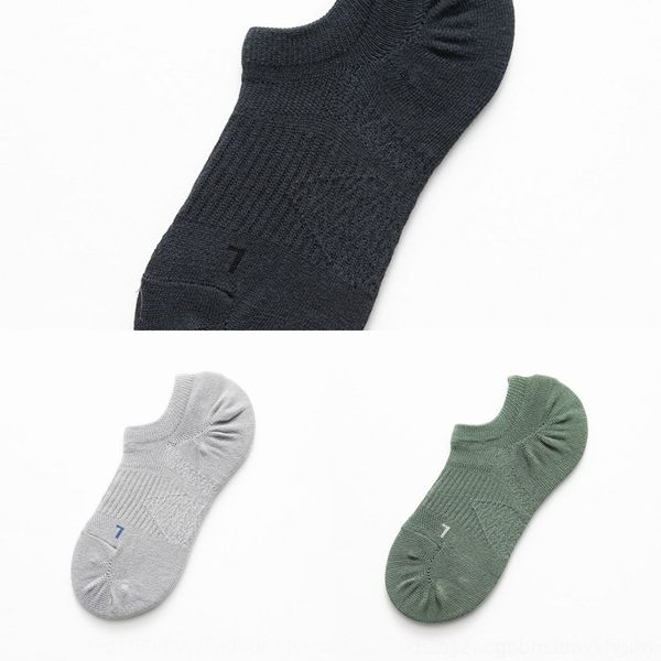 

26g1n мелкий рот весной и досуг 2020 новый большой каблук хлопок летом сетка sockscotton носки дышащие boat мужские носки лодки невидимки», Black