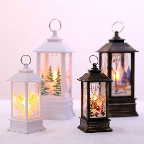 

2020 new arrival christmas trumpet wind lantern glitter lamp party supplies festival xmas gift outdoor decoration tree ornaments bbysaa