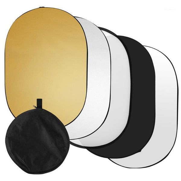 

60 * 90cm/ 24 * 35inch pgraphy light reflector 2-in-1(silver, gold) collapsible portable for studio outdoor pgraphy1