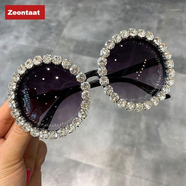 

festival party flower sunglasses handmade crystal diamond women round shape sunglass vintage eyewear gafas de sol1, White;black