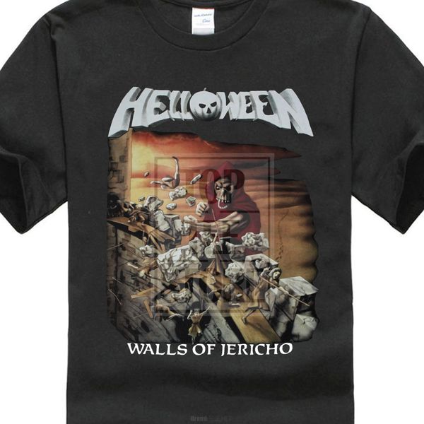 

helloween walls of jericho 1985 обложка альбома тенниска спорта с капюшоном hoodie