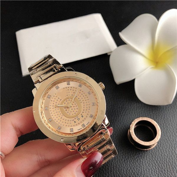 

men's fashion quartz watch full pattern scale dial personality style trend watch men and women watch, Slivery;black