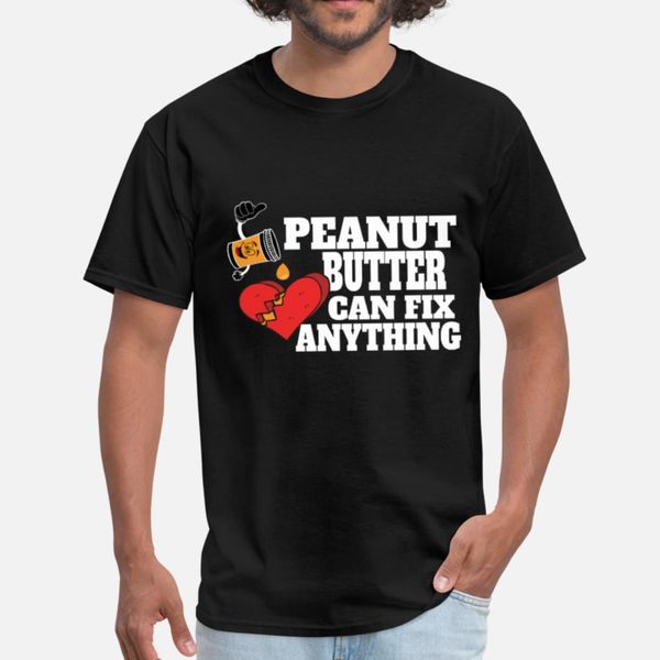 

peanut butter can fix anything even a broken heart designers graphic t shirt funky hiphop slim fit tracksuit hoodie sweatshirt