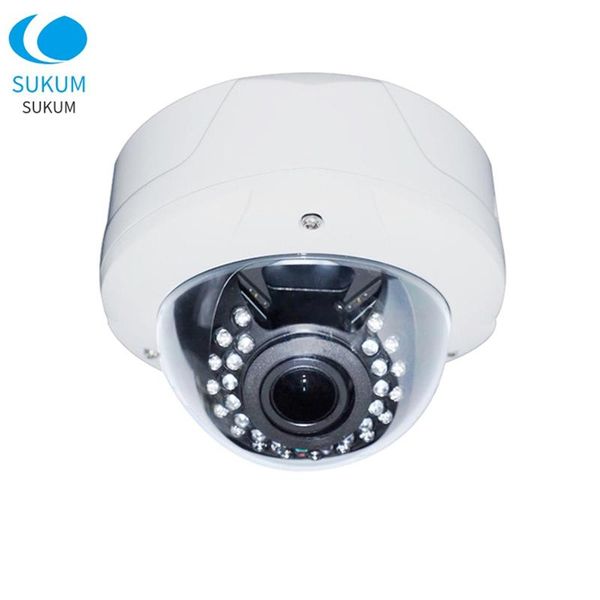 

5mp security home camera metal dome vandalproof 2.8-12mm lens 30pcs ir leds nightvision analog cctv cameras with osd menu