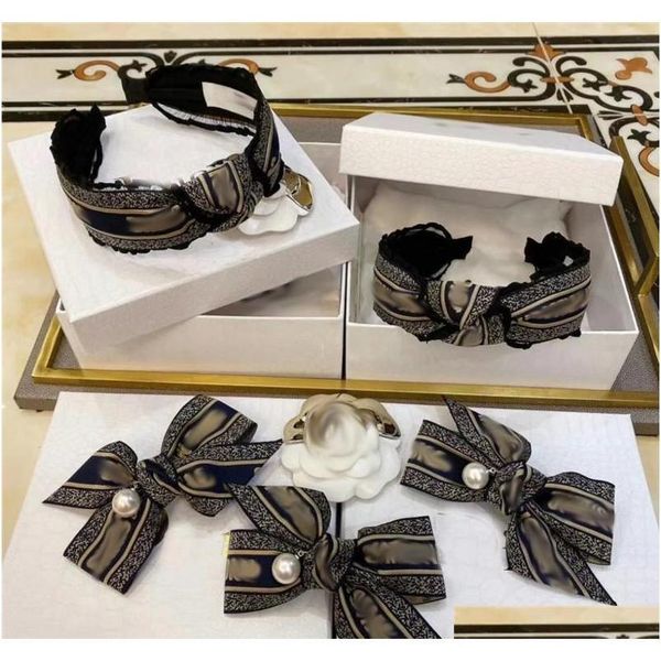 

cute pearl hair band letter designer headbands fabric hair hoops women knotted embroidery headbands spring clip jlluvr bdesybag, Pink