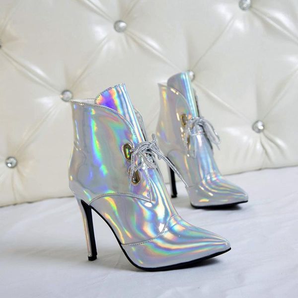 

boots customized hand made women botas mujer short zapatos booties ankle high heels quality shoes big size 48 1266-91, Black