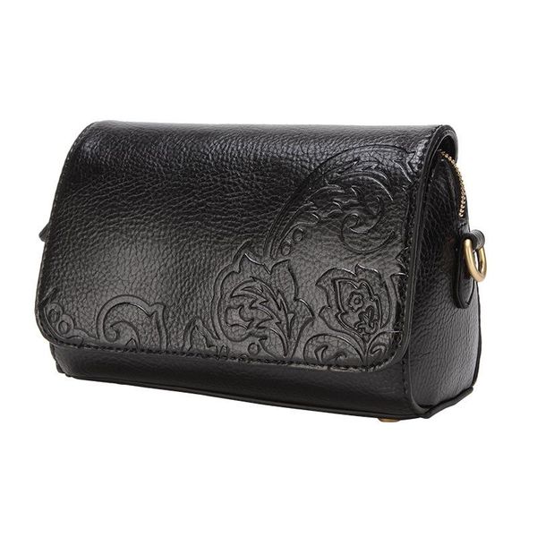 

2020 small bag women genuine cow leather mini shoulder bag ladies handbags crossbody bags messenger hot