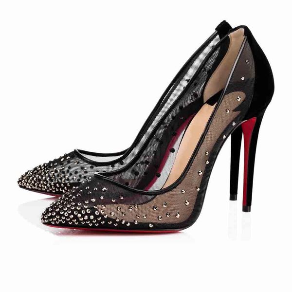 

women wedding heels,shiny lady rhinestone strass high heels with red soles,paris red bottom pumps follies strass sparkles shoes,high quality, Black