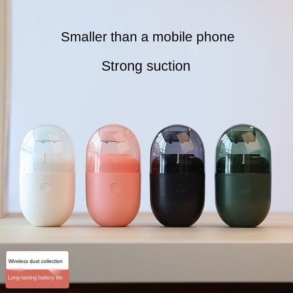 

capsule deskvacuum cleaner portable student portable electric wireless small usb chip removal