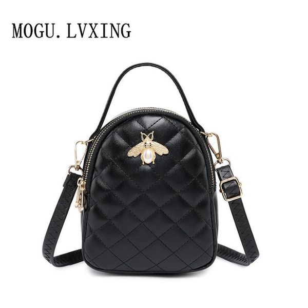 

mogu.lvxing brand handbag mini shoulder bag 2020 new rhombic versatile small bag european and american messenger