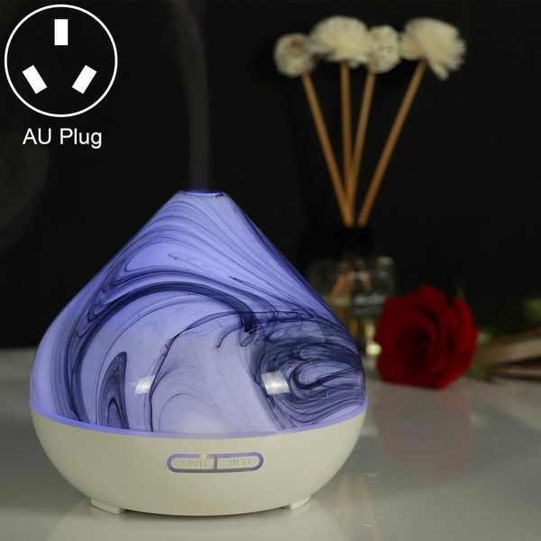 

400ml volcano shape humidifier glass aromatherapy machine automatic alcohol sprayer plug specificationau plug