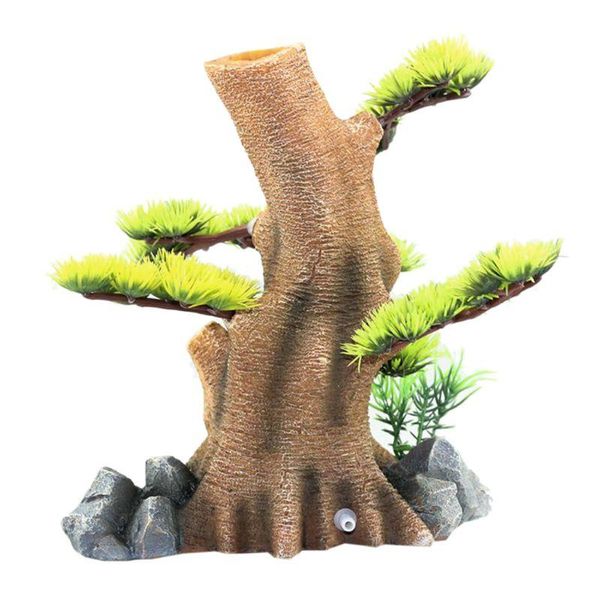

simulated tree roots arch aquarium fish tank landscaping decoration vintage