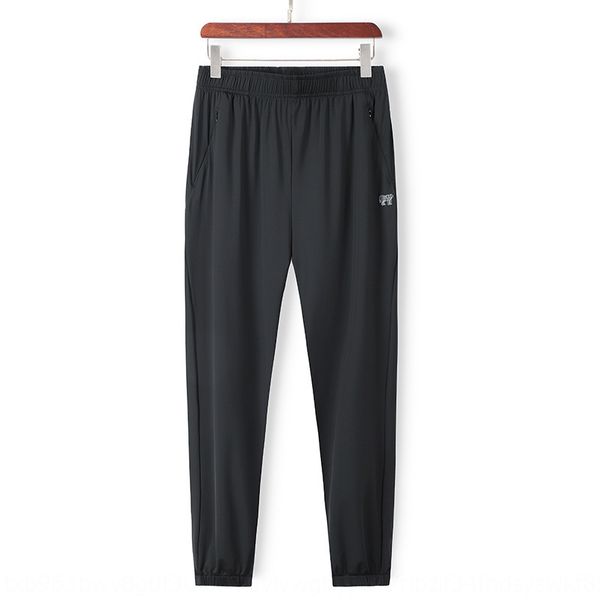 

new ice silk men's feet quick drying gold casual pantslace casual pantslace ice silk pants summer men's pants 82001 8t6qq, Blue