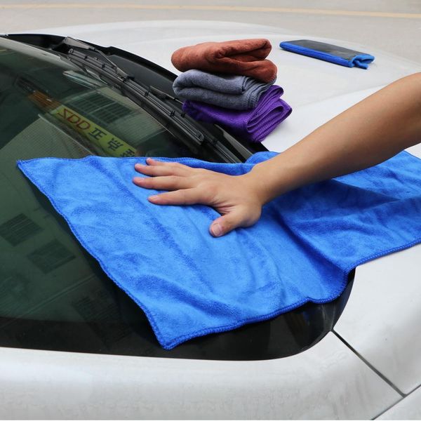 

care detailing cleaning tool car wash towel car styling ultra soft microfiber cloth for car wax polish 3070cm h jllwho