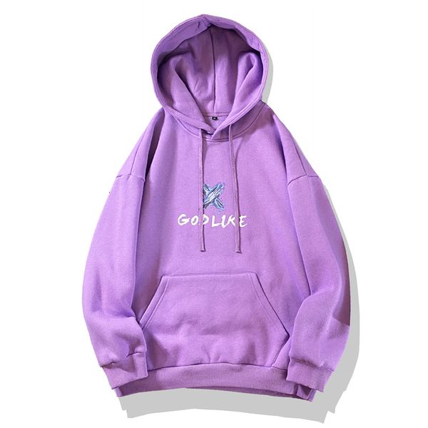 

2021 casual new men classic hip hop hoodies sweatshirts streetwear one piece brand black grey 7hmv