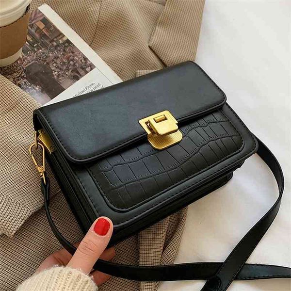 

this year's popular women's fashion autumn and winter sense one shoulder small square versatile messenger bag 50% clearance sale
