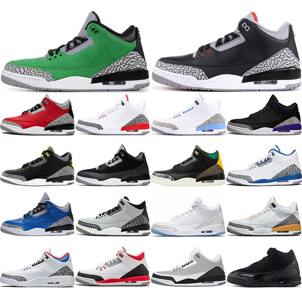 

with socks 2020 high womens 3 mens basketball shoes 3s red cement varsity royal sport blue oregon pit crew trainers sneakers 40-47