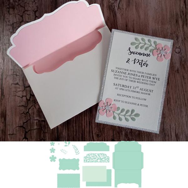 

envelope fold frame metal cutting dies stencils for diy scrapbooking embossing p album decoration paper card crafts die cut 1019
