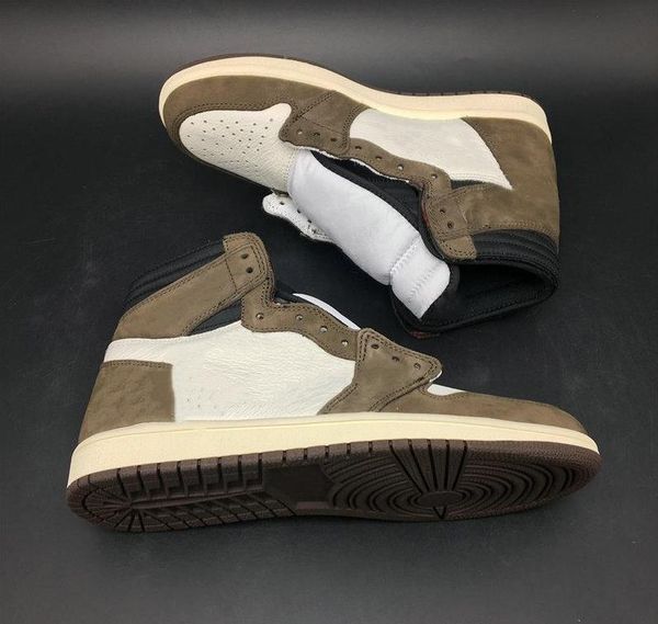 

new exclusive 1 high og cactus jack man designer basketball shoes custom i sail black dark mocha university red woman trainers